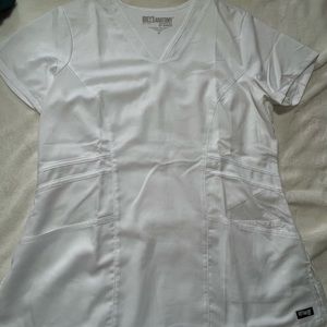 Grey’s Anatomy White Scrub Top